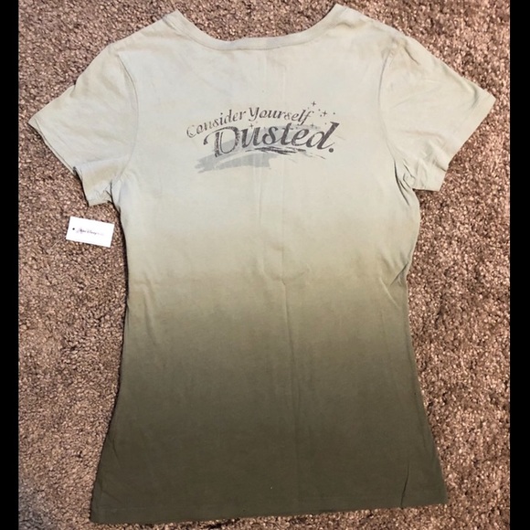 NWT Disney Ombré Dusted Tinkerbell Tee, Sz M - Picture 2 of 4